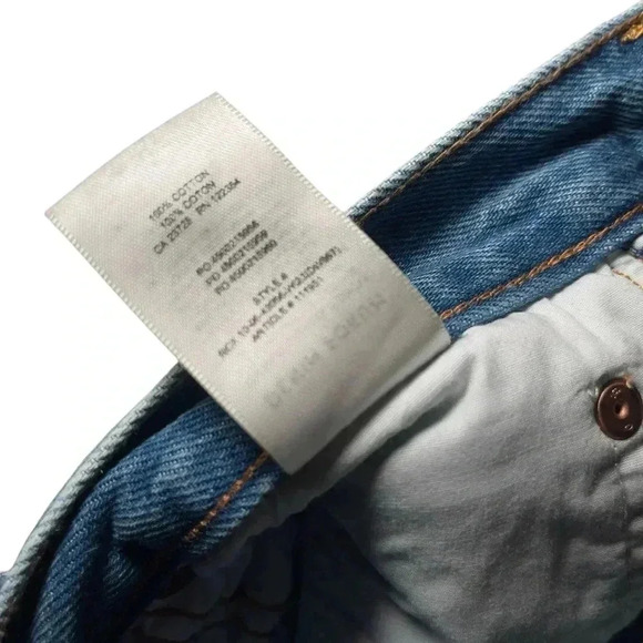 Citizens of Humanity Avedon Low Rise Skinny Leg Blue Denim Jeans Size 27 - Picture 9 of 9